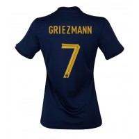 Frankrike Antoine Griezmann #7 Fotballklær Hjemmedrakt Dame VM 2022 Kortermet